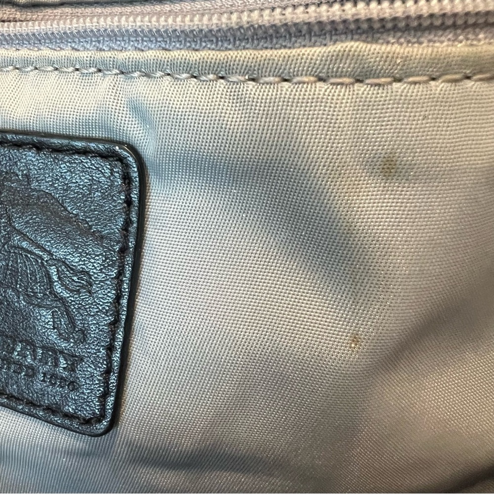Authentic Burberry Prorsum Pink/Burgundy, Nylon Shoulder Bag - Picture 14 of 16